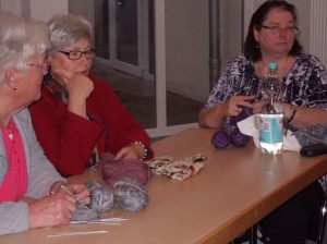 Socken stricken mit einer Rundnadel